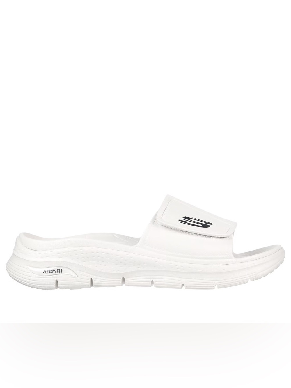 Skechers Foamies Arch Fit Feel N Fresh Slides White NIB Multiple Sizes